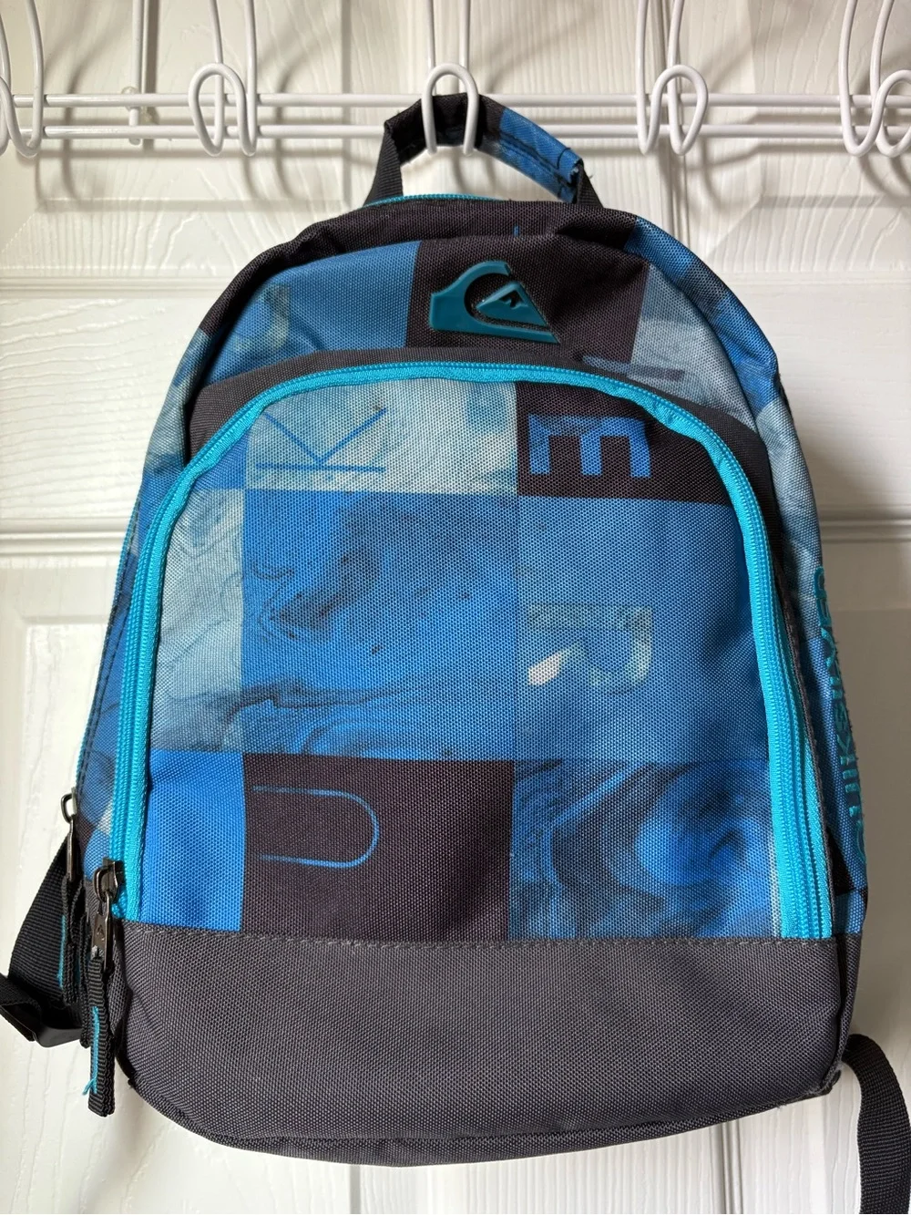 Quiksilver Toddler Blue Check Surf Mini Backpack